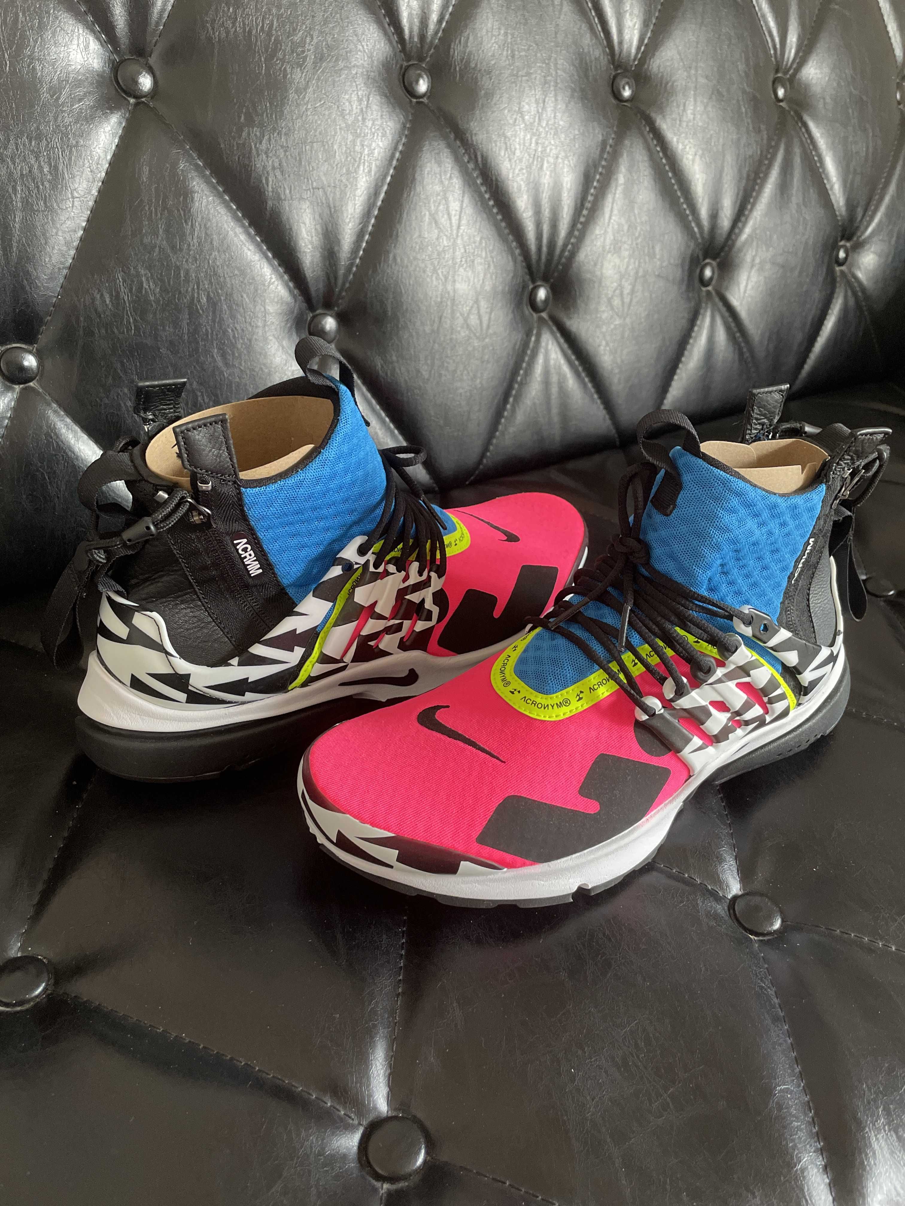 ACRONYM × Nike Air Presto Mid "Hyper Pink"