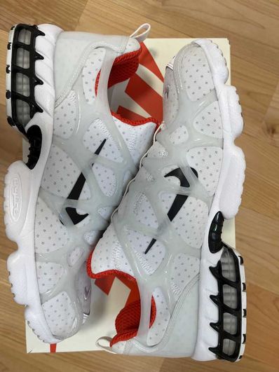 Stussy × Nike Air Zoom Kukini "White/Red"