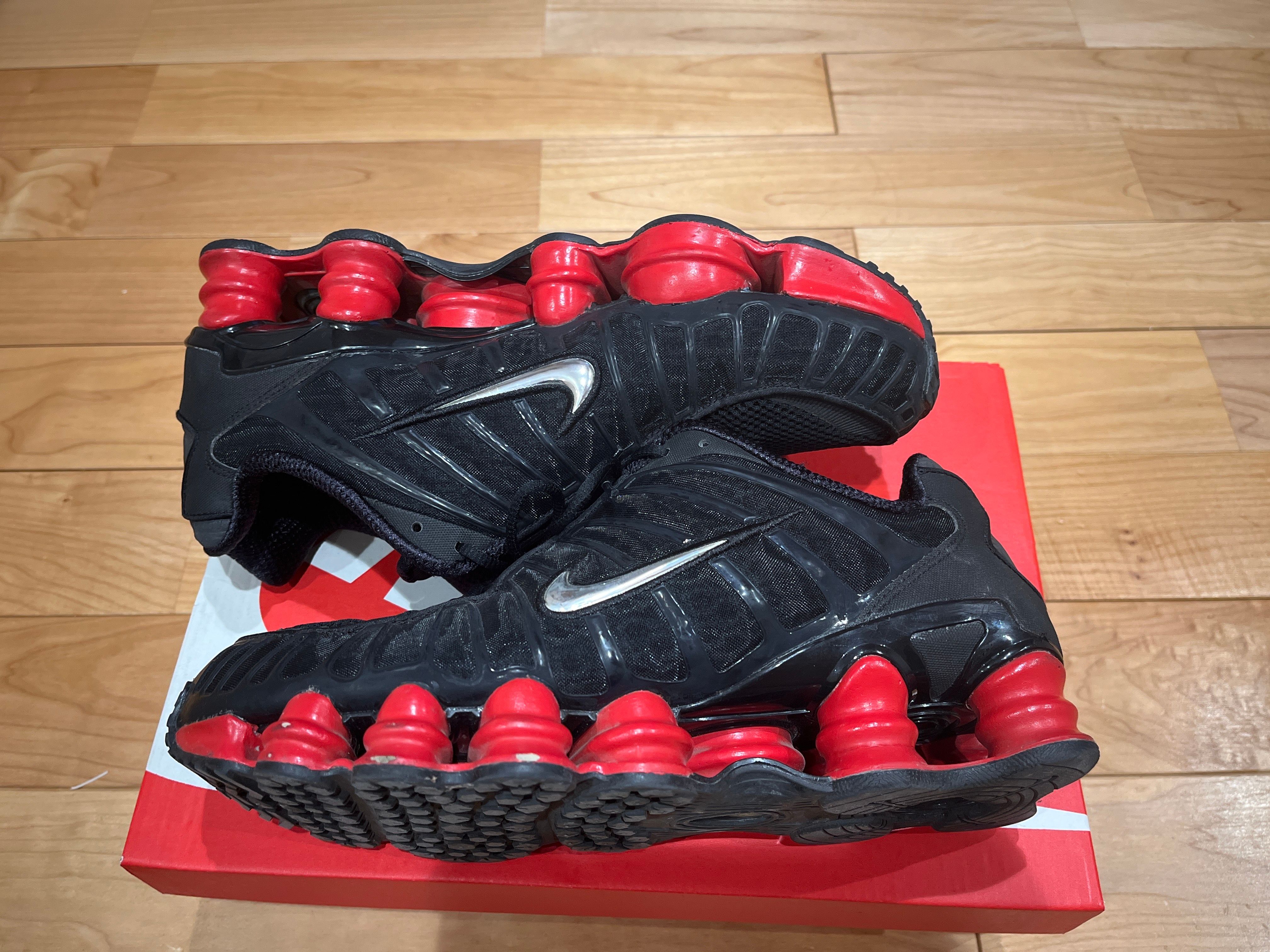 SKEPTA × NIKE SHOXTL BLACK/UNIVERCITYRED