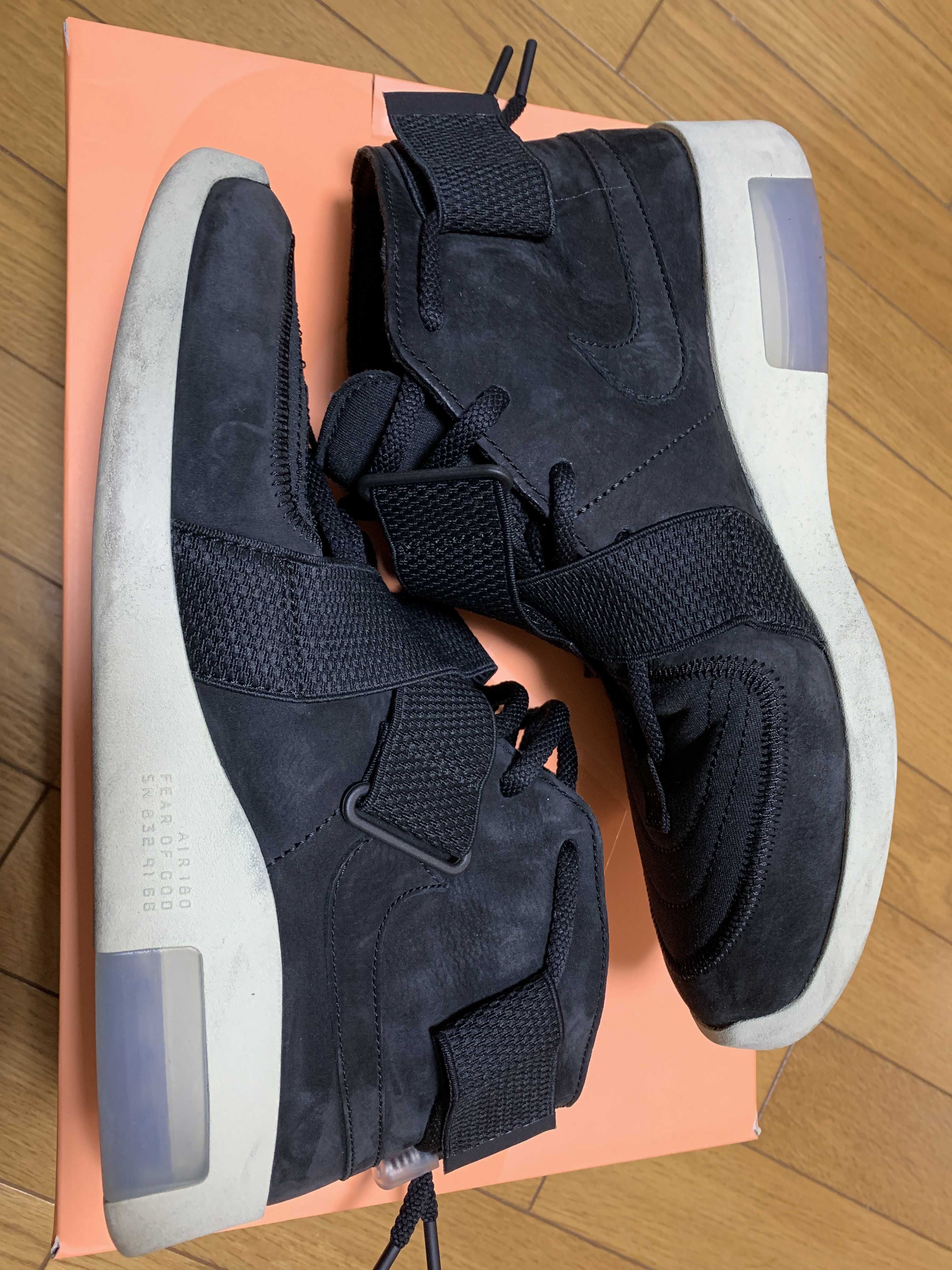 FEAR OF GOD × Nike Air Fear Of God Raid "Black"