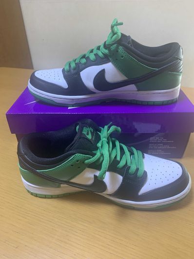 Nike SB Dunk Low Pro "Black and Classic Green"