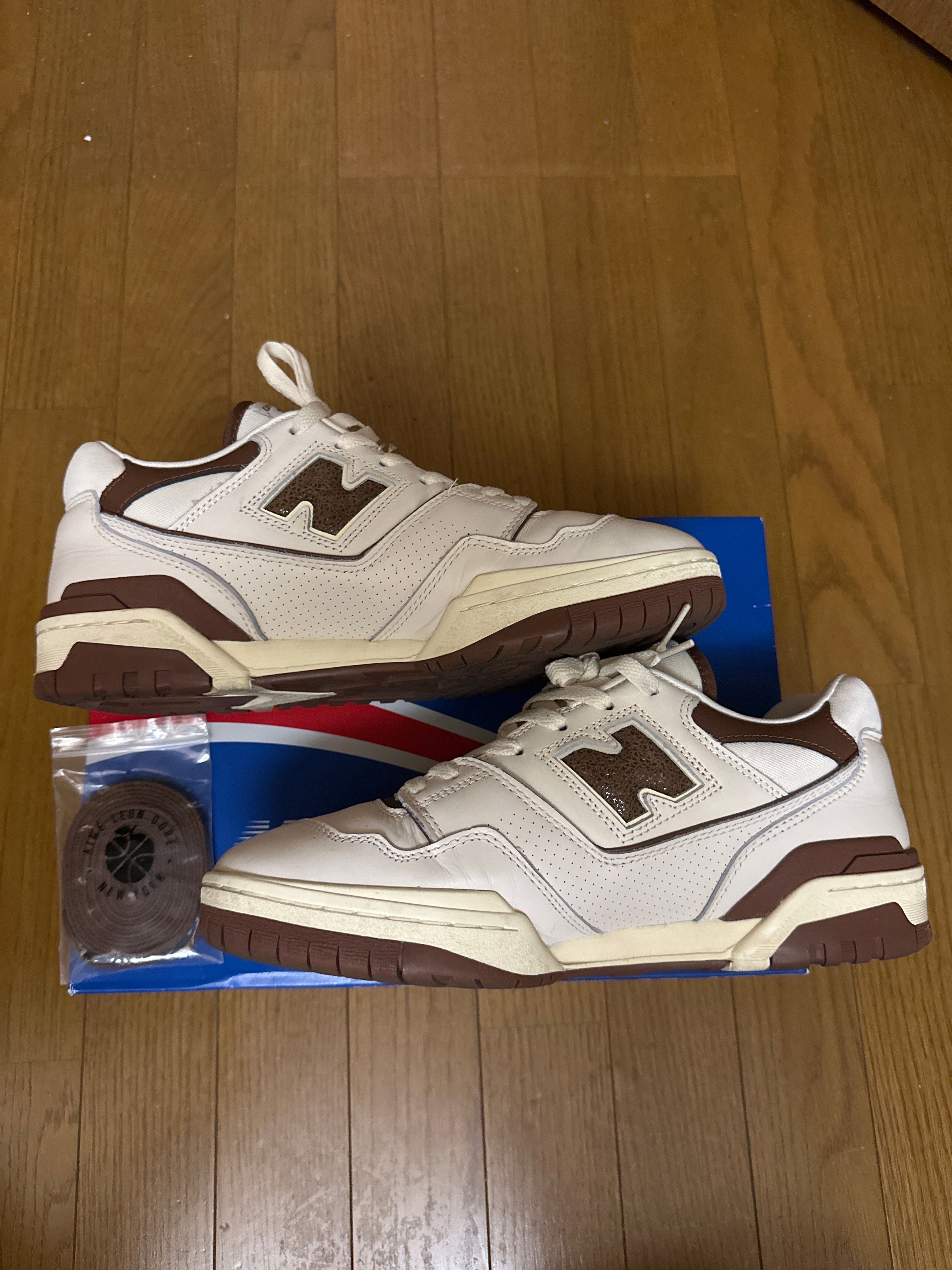 Aime Leon Dore × New Balance 550 "White/Brown"