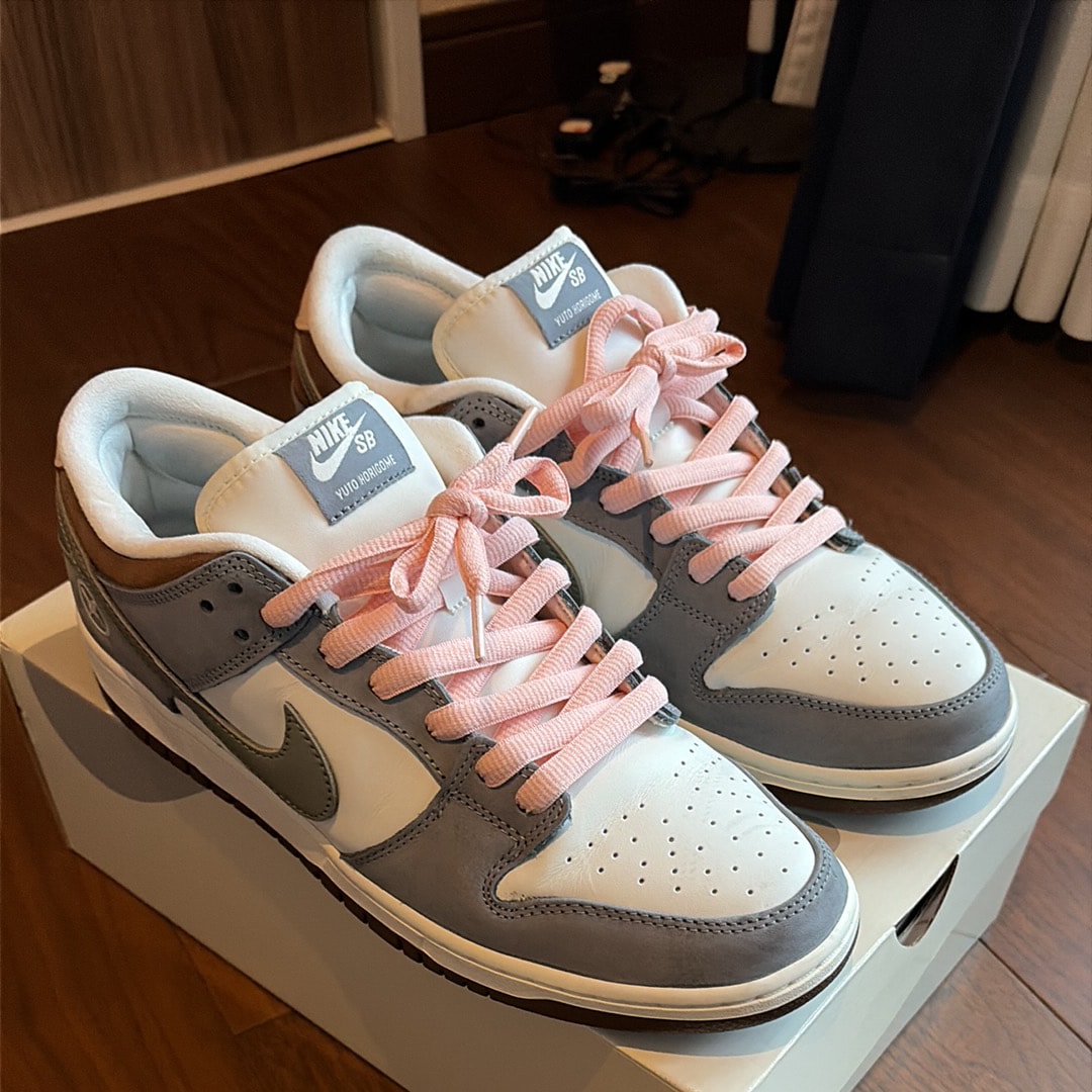 堀米 雄斗(Yuto Horigome) × Nike SB Dunk Low Pro QS "Wolf Grey"
