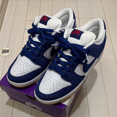 Nike SB Dunk Low "Los Angeles Dodgers/Deep Royal Blue"