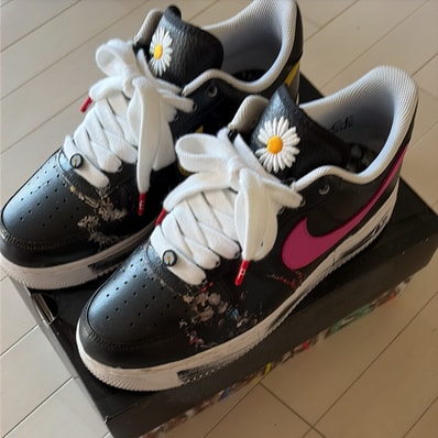 PEACEMINUSONE × Nike Air Force 1 Low '07 Para-Noise 3.0 "Black and Multi-Color" / G-DRAGON