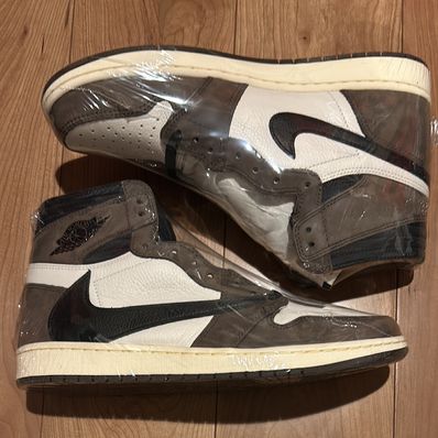 Travis Scott × Nike Air Jordan 1 Retro High OG TS SP "Sail/Dark Mocha"