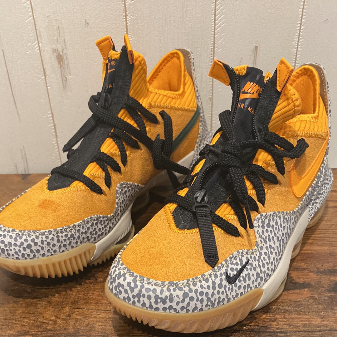 atmos × Nike LeBron 16 Low "Safari" (CD9471-800/CI3358-800)