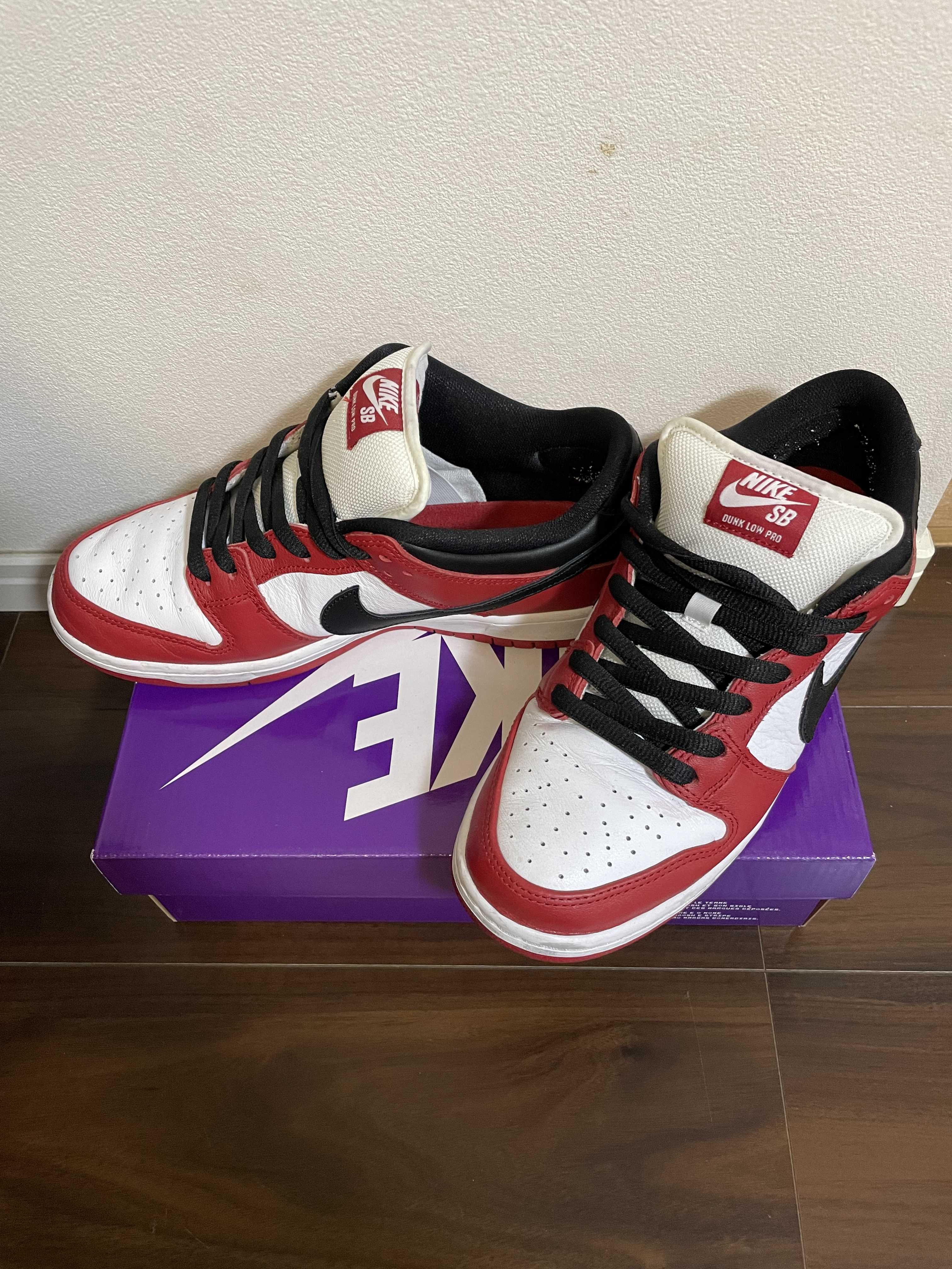 Nike SB Dunk Low Pro "J-Pack Chicago/Varsity Red and White"