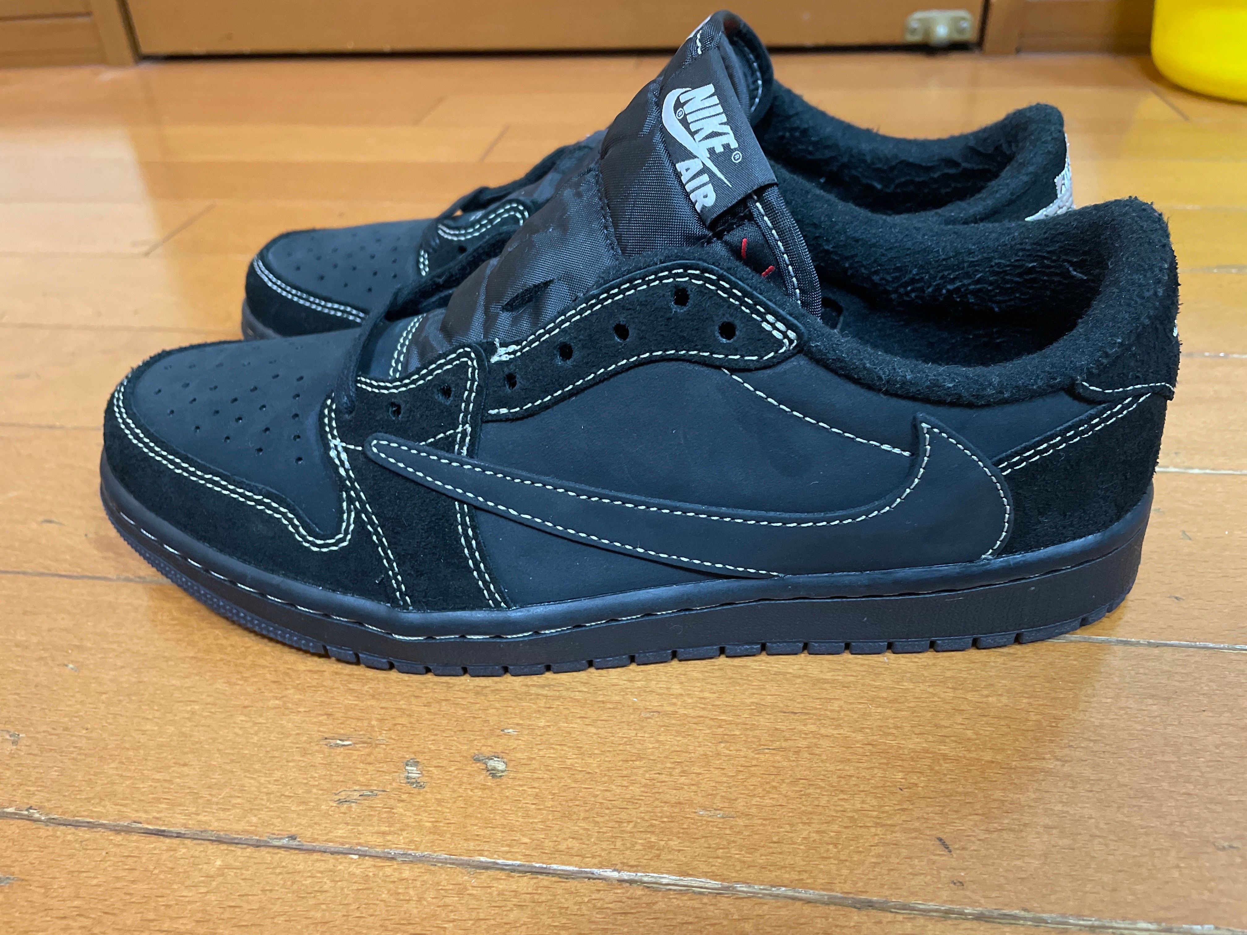 Travis Scott × Nike Air Jordan 1 Low OG SP "Black Phantom"