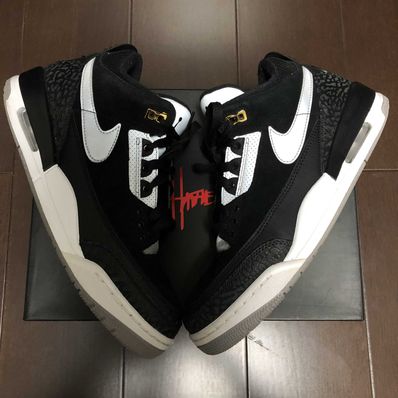 Nike Air Jordan 3 Retro Tinker "Black/Cement Grey"