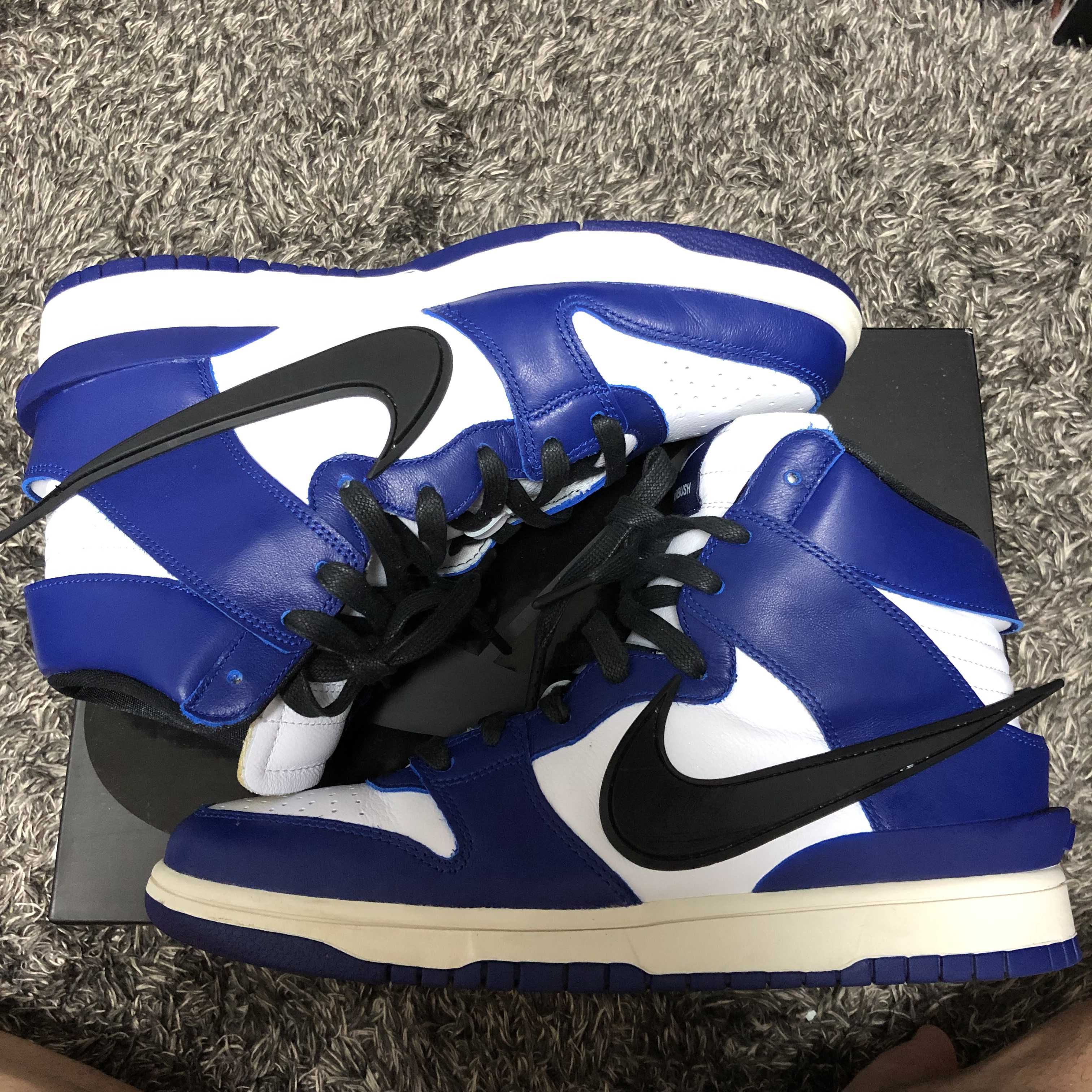 AMBUSH × NIKE DUNK HIGH "DEEP ROYAL"
