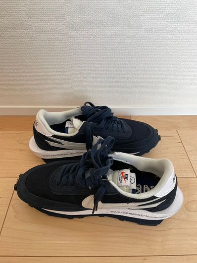 Fragment × sacai × Nike LD Waffle "Blackended Blue"