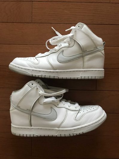 Nike Dunk High "Pure Platinum"