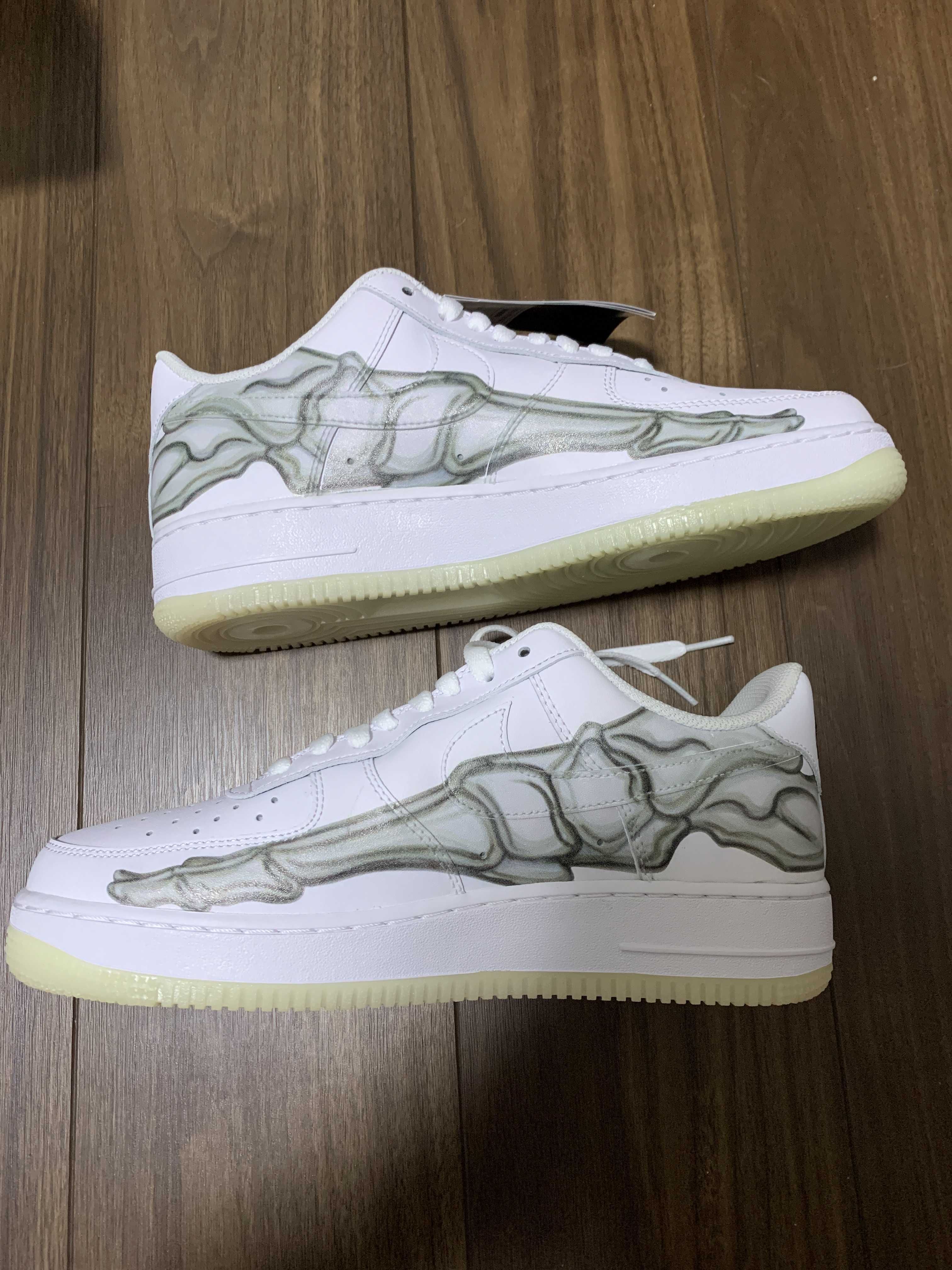 Nike Air Force 1 Low "White Skeleton"