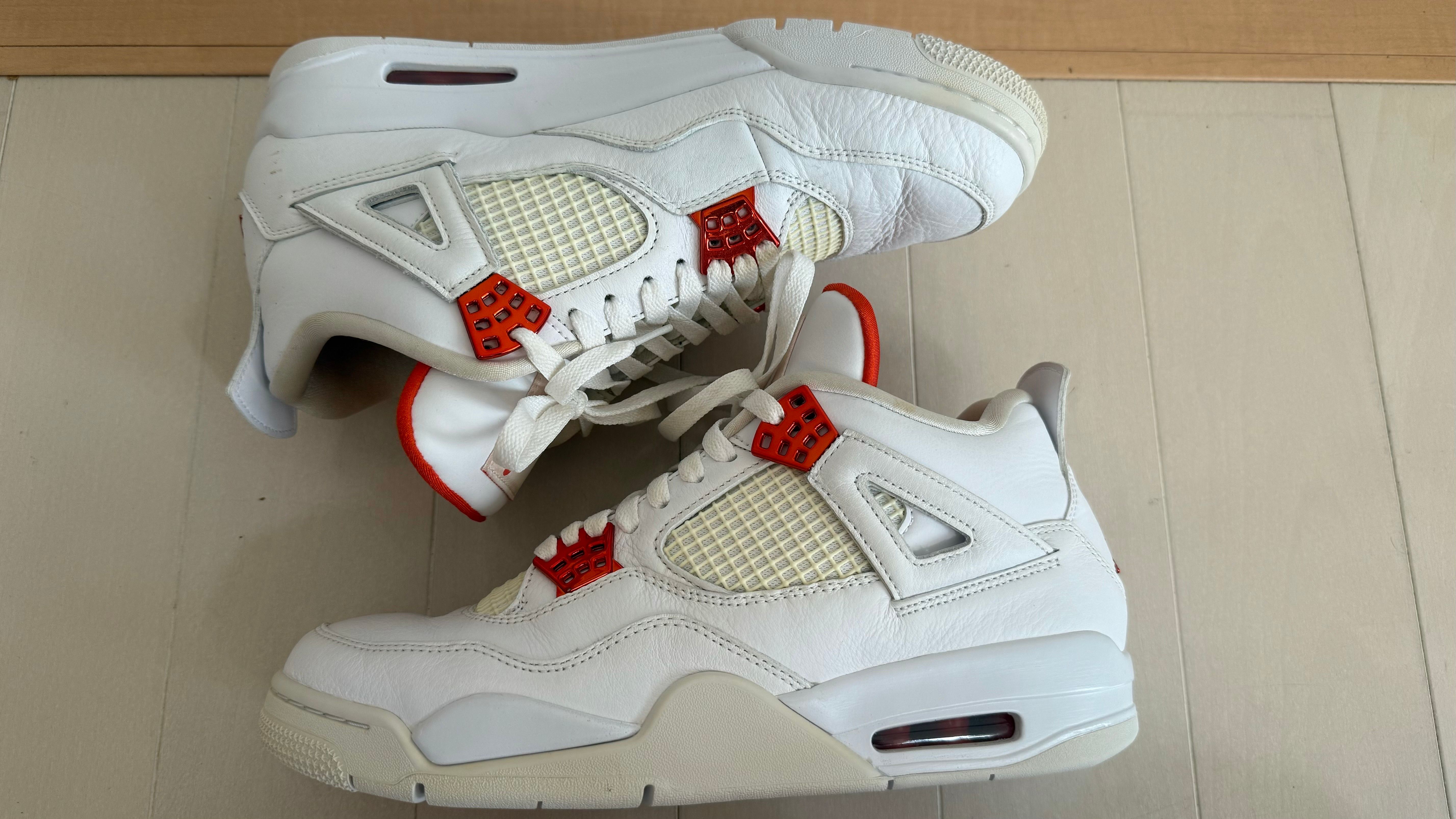 Nike Air Jordan 4 Retro "White/Team Orange"