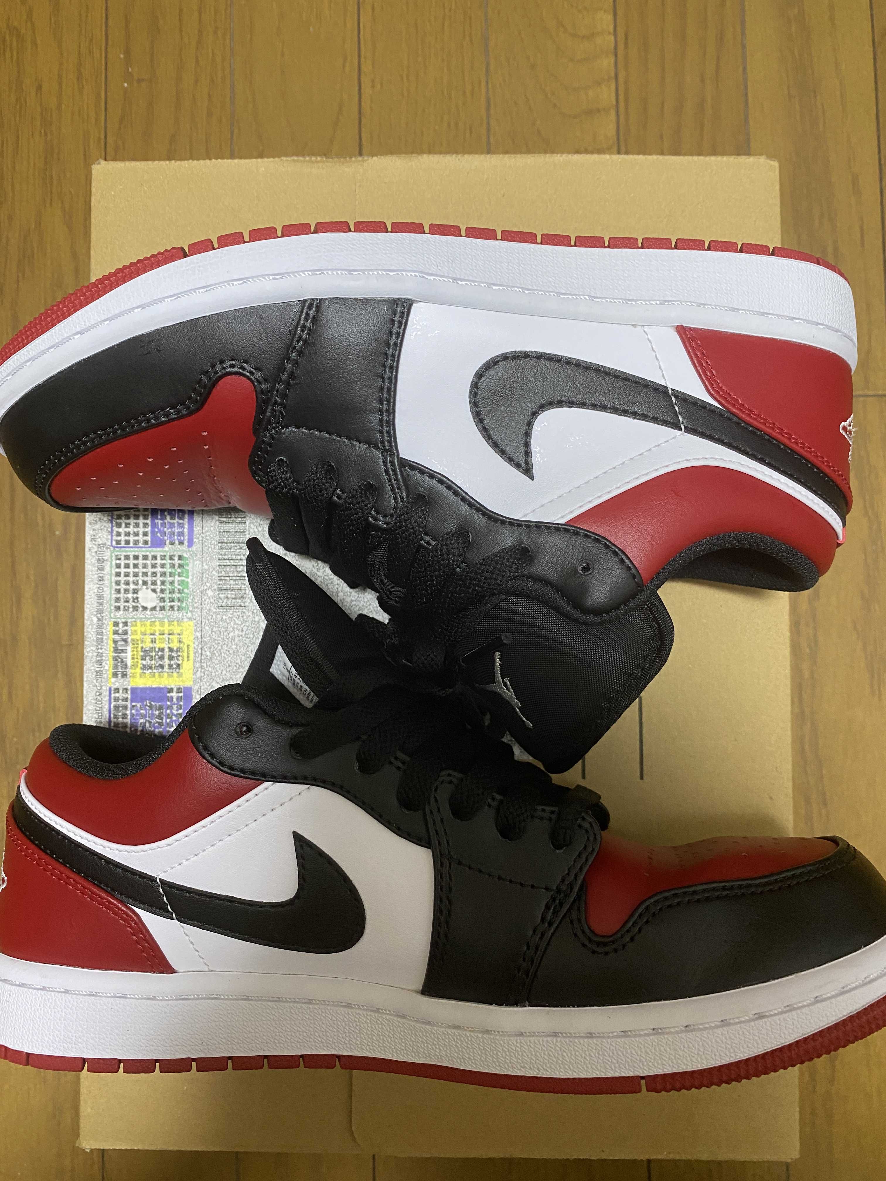 Nike Air Jordan 1 Low "Bred Toe"