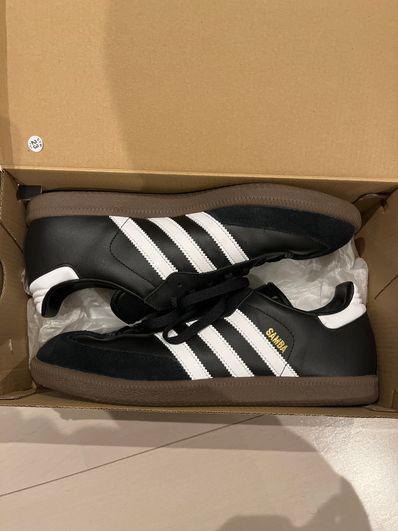 adidas Samba Leather "Core Black"