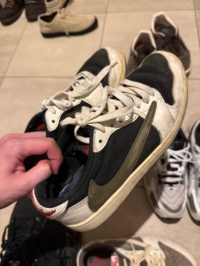 Travis Scott × Nike Women's Air Jordan 1 Low OG "Medium Olive"