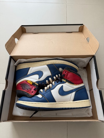 UNION × Nike Air Jordan 1 Retro High OG NRG "Storm Blue/Varsity Red"