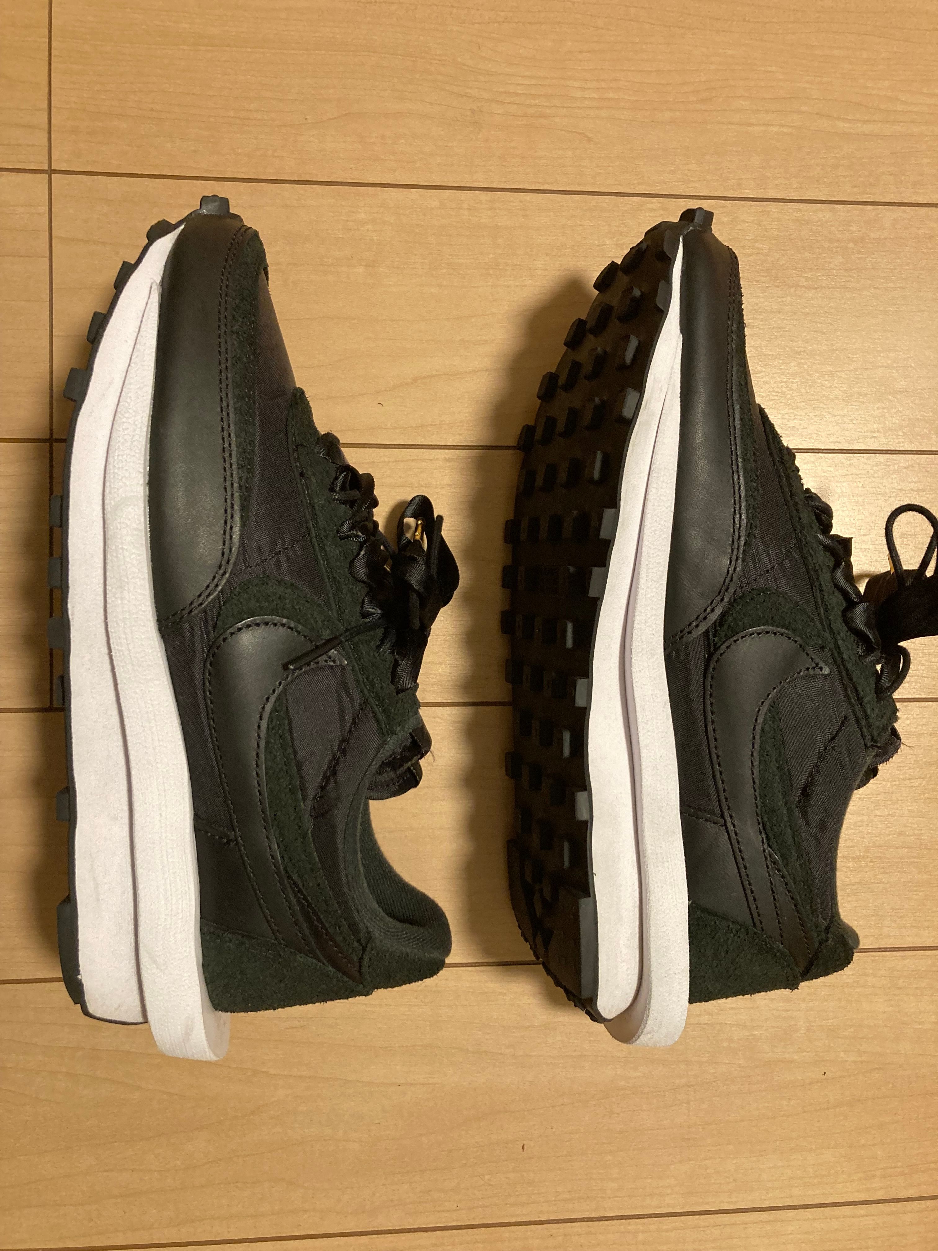 sacai × Nike LDV Waffle "Triple Black"