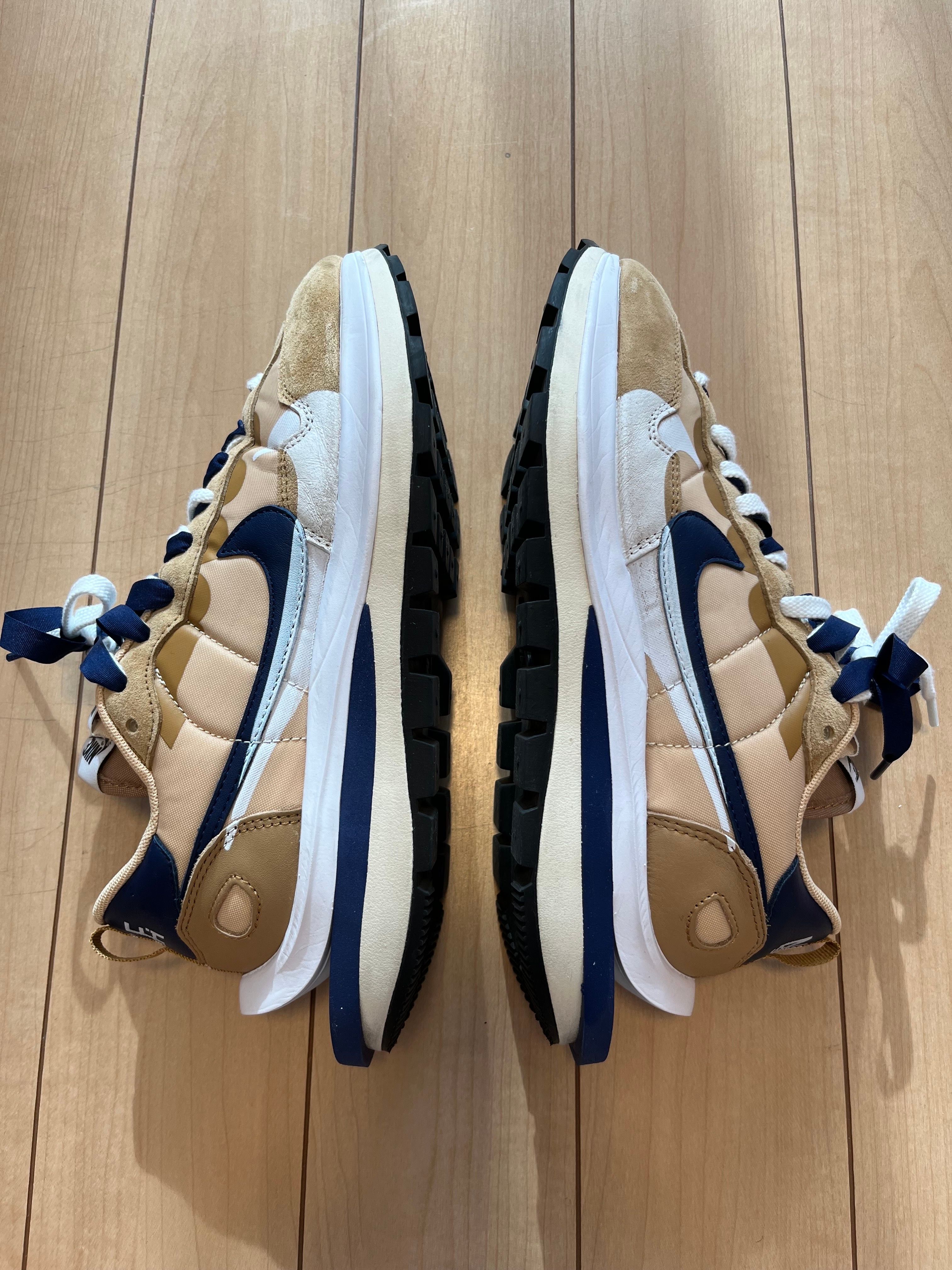 Sacai × Nike Vapor Waffle "Sesame And Blue Void"