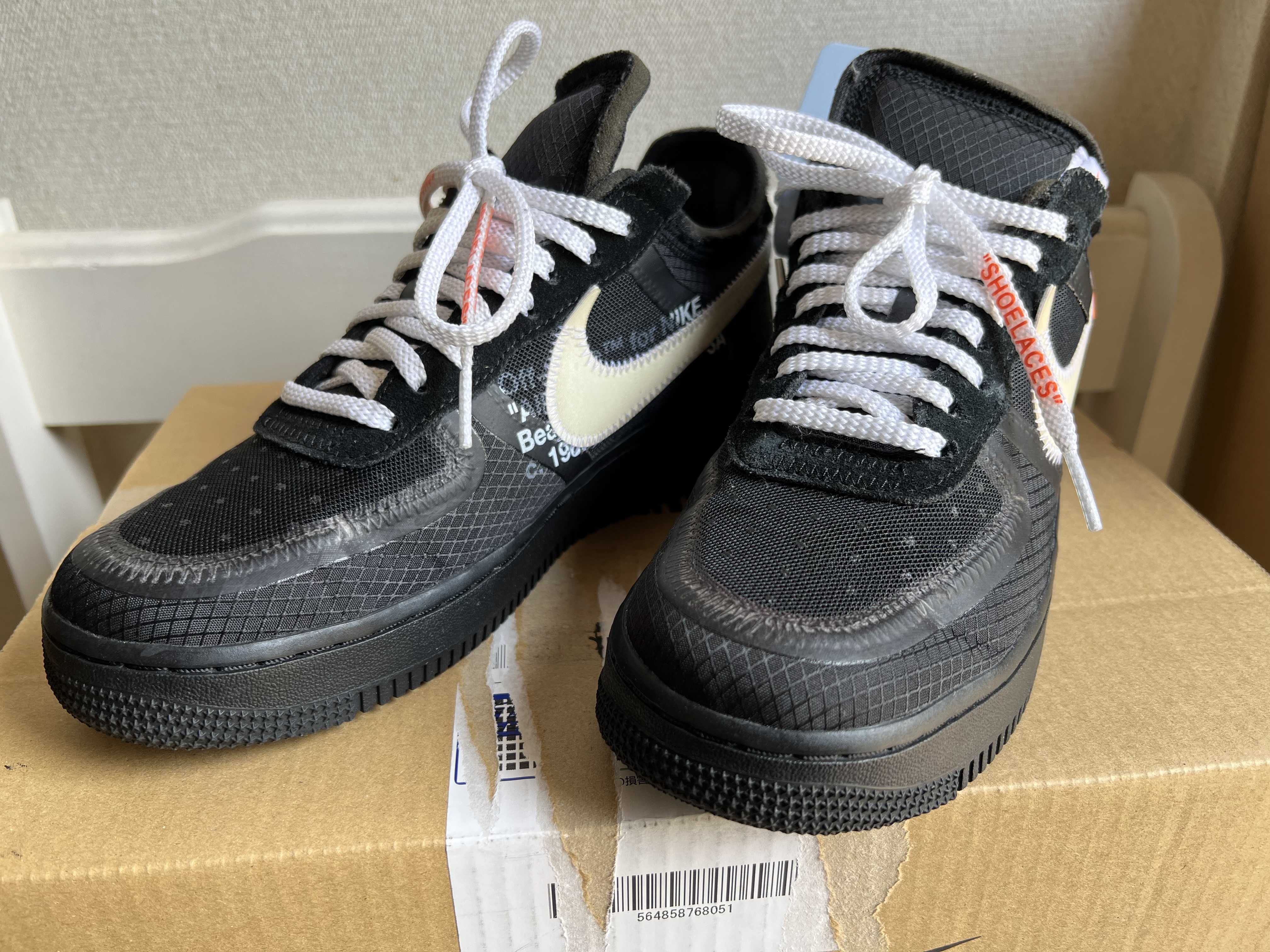Off-White × Nike Air Force 1 Low "Black"