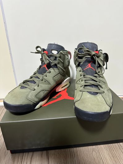 Travis Scott × Nike Air Jordan 6 Retro "Medium Olive"