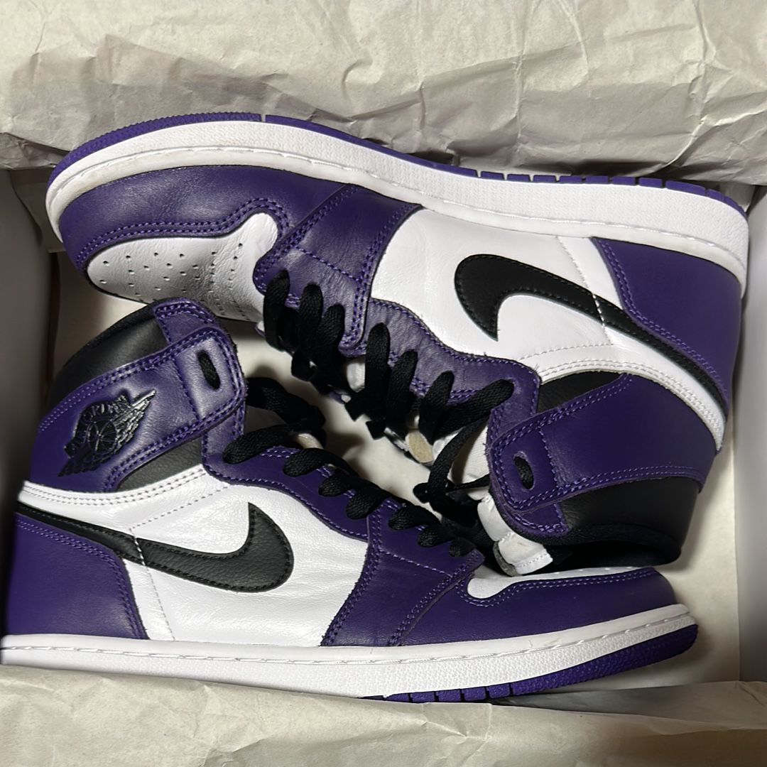 Nike Air Jordan 1 Retro High OG "Court Purple White/Black" (2020)   