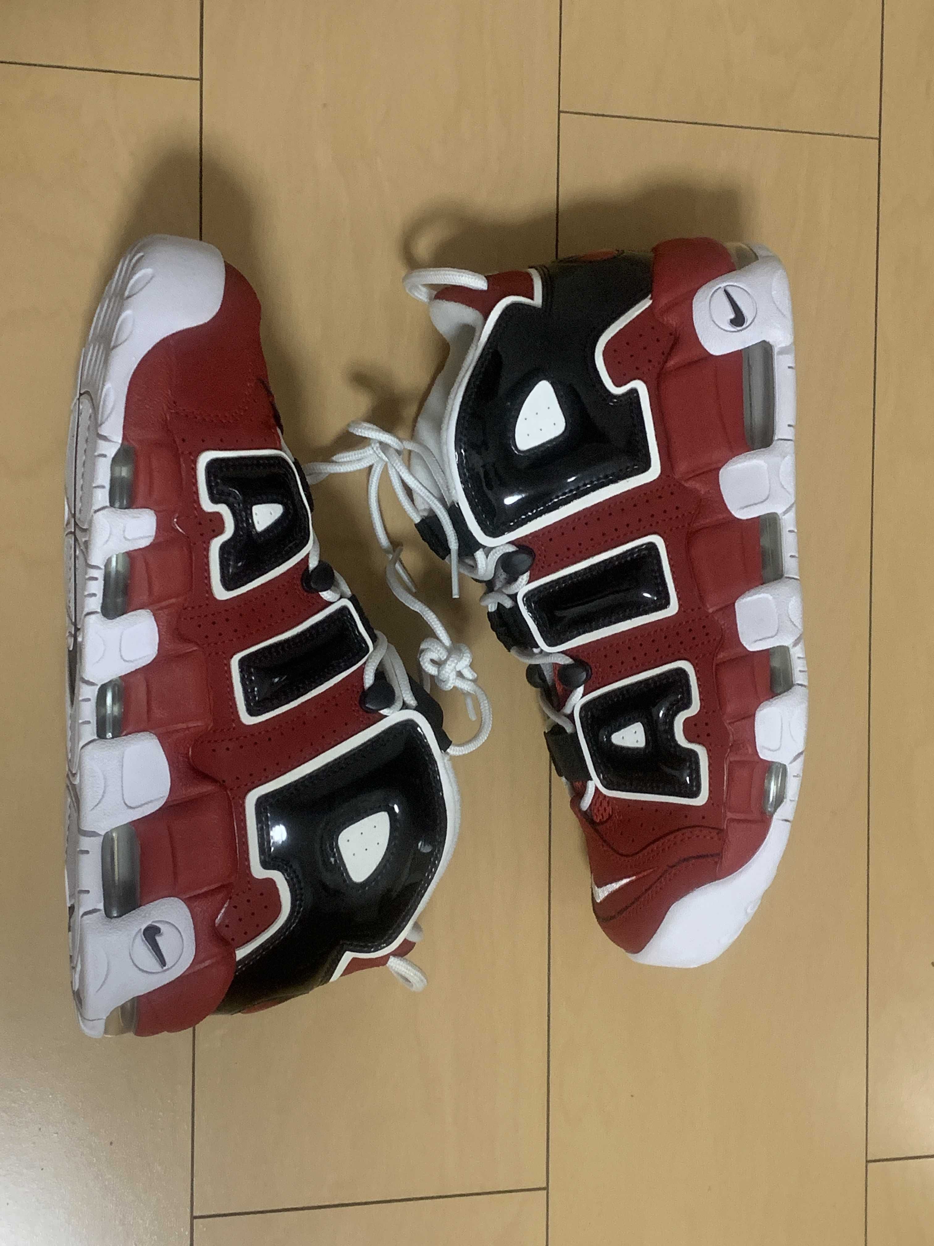 NIKE AIR MORE UPTEMPO ’96 "VARSITY RED/WHITE/BLACK"(2017)