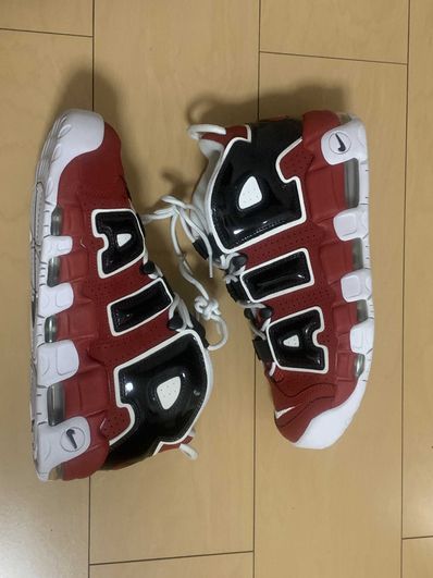 NIKE AIR MORE UPTEMPO ’96 "VARSITY RED/WHITE/BLACK"(2017)