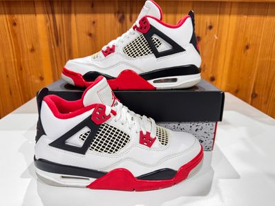 Nike GS Air Jordan 4 OG "Fire Red"