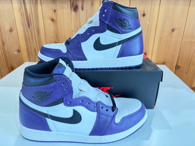 Nike Air Jordan 1 Retro High OG "Court Purple White/Black" (2020)