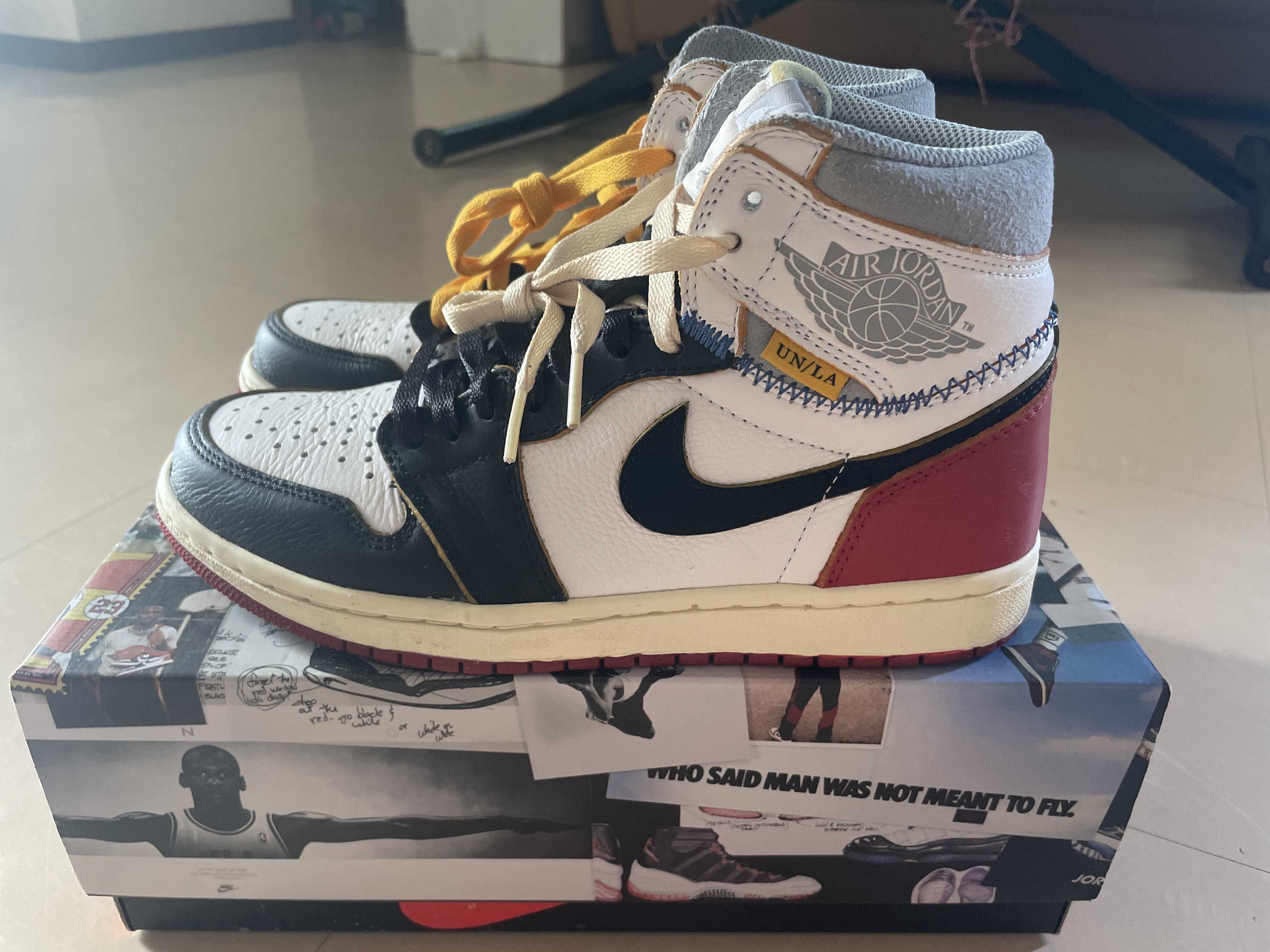 UNION × Nike Air Jordan 1 Retro High OG NRG "Varsity Red/Wolf Grey"