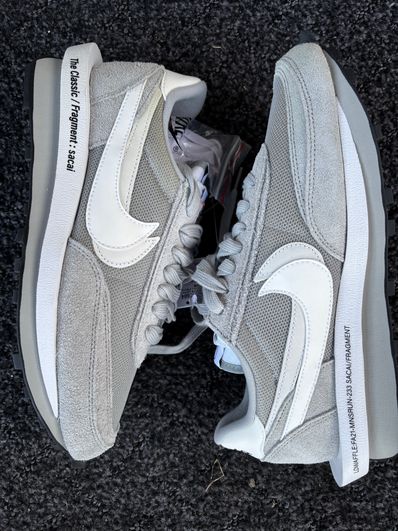 Fragment × sacai × Nike LD Waffle "Light Smoke Grey"