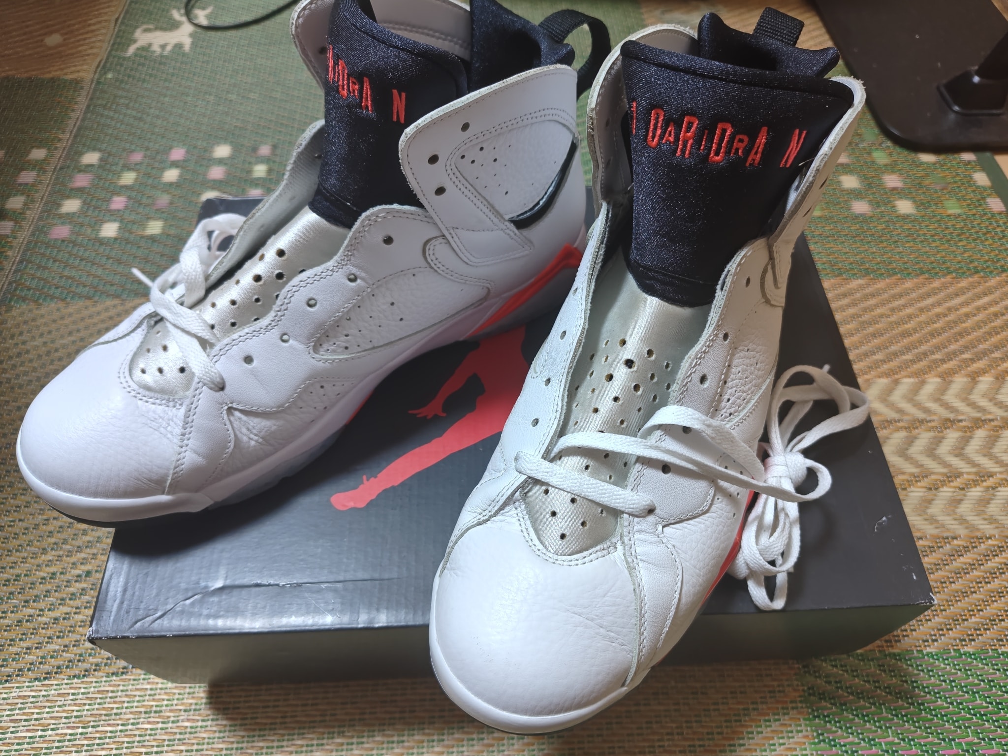Nike Air Jordan 7 Retro "White Infrared"
