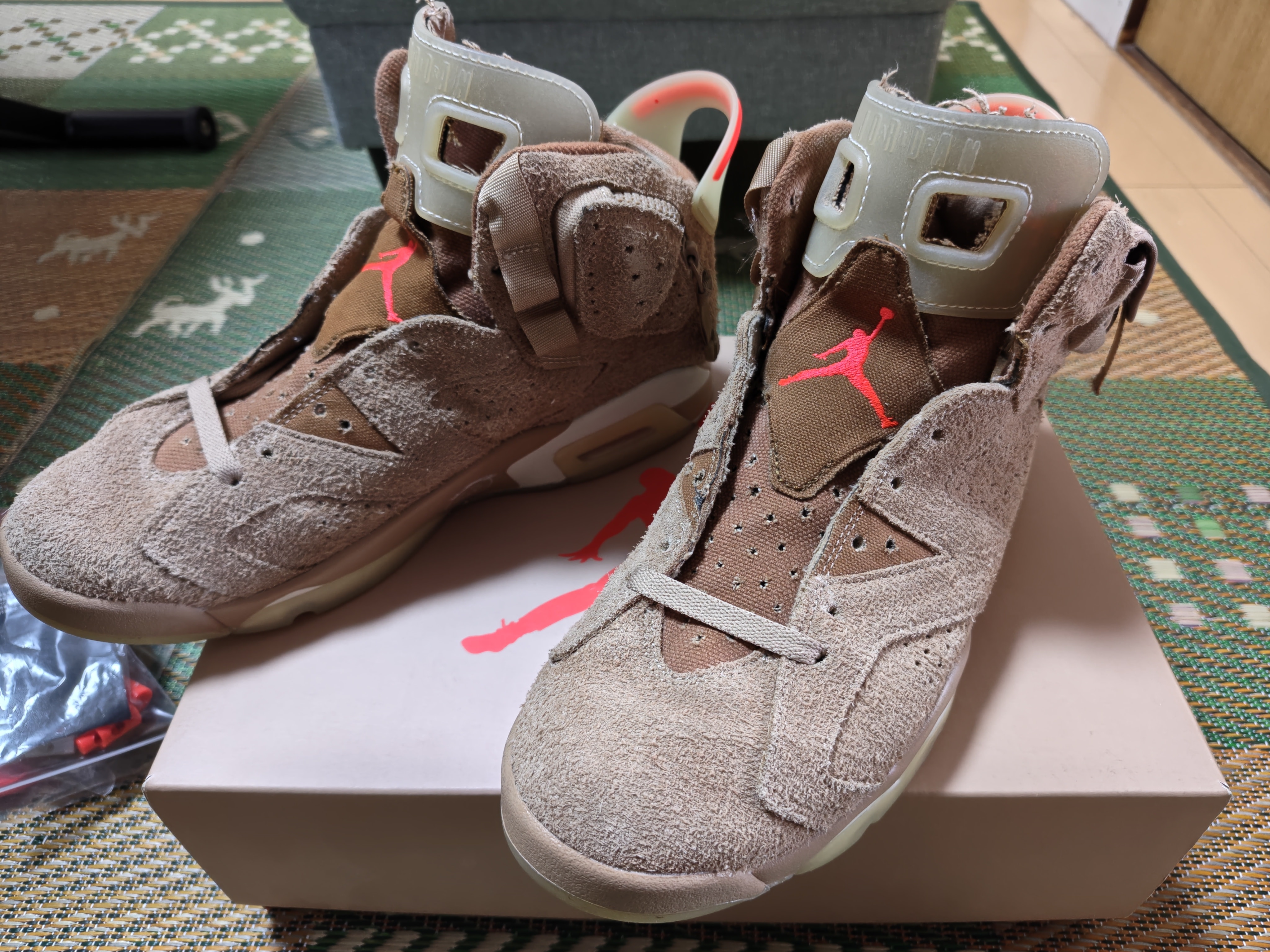 Travis Scott × Nike Air Jordan 6 "British Khaki"
