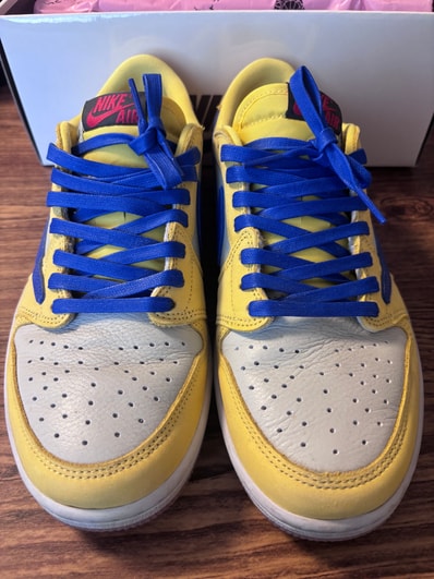 Travis Scott × Nike Women's Air Jordan 1 Retro Low OG "Canary"