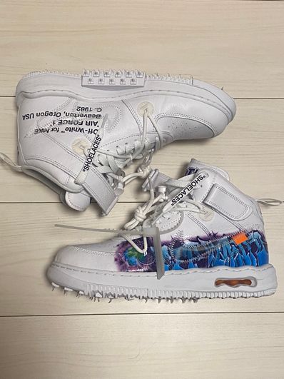 Off-White × Nike Air Force 1 Mid "Graffiti"