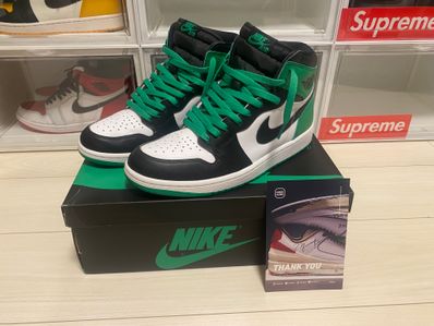 Nike Air Jordan 1 Retro High OG "Celtics/Black and Lucky Green" (2023)