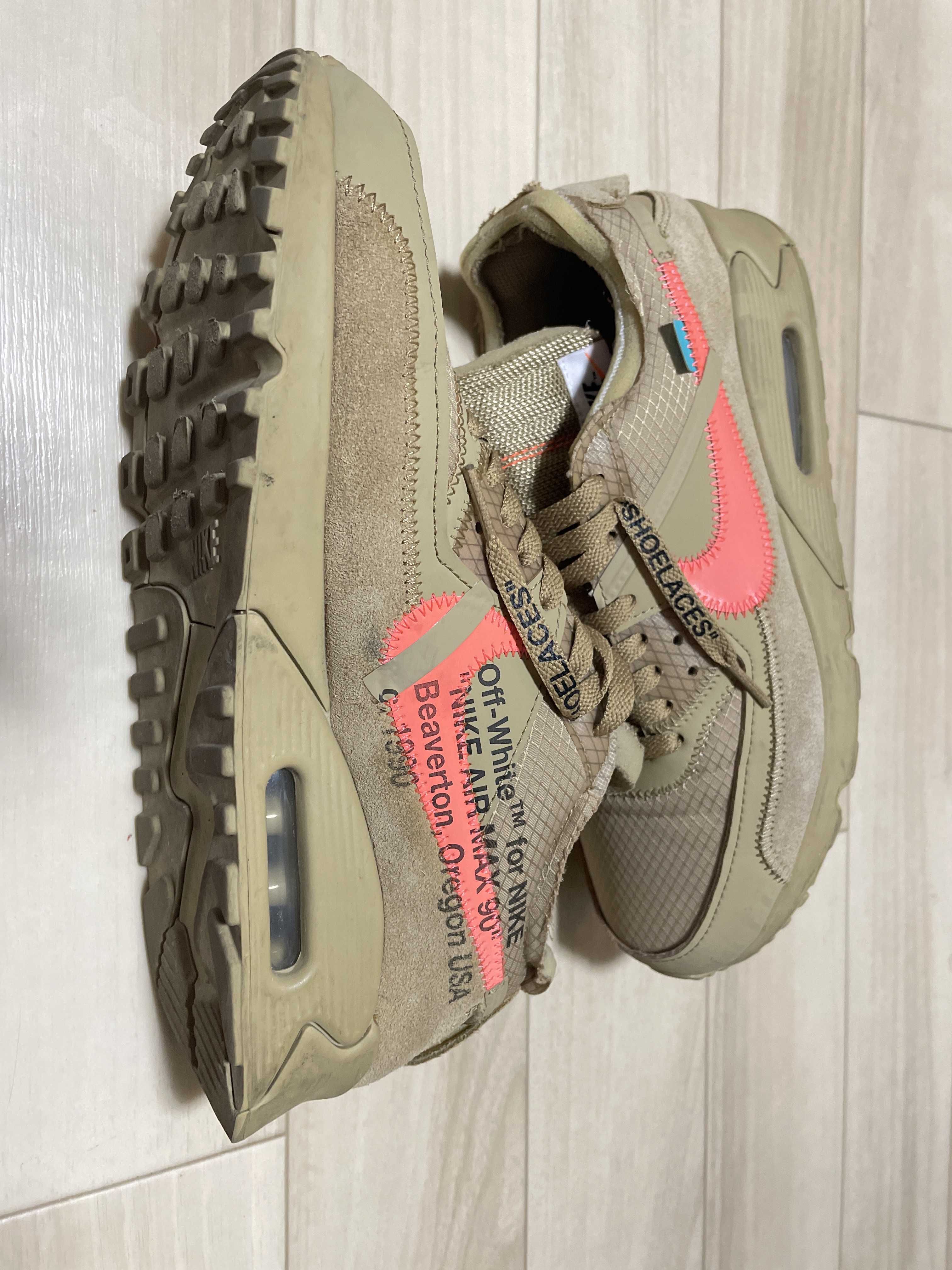 Off-White × Nike Air Max 90 "Desert Ore"