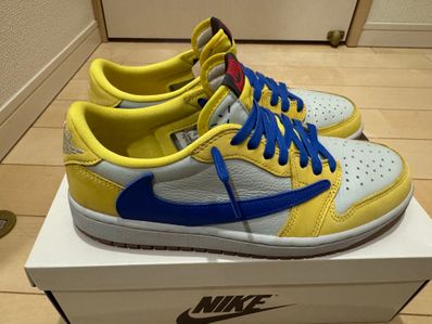 Travis Scott × Nike Women's Air Jordan 1 Retro Low OG "Canary"