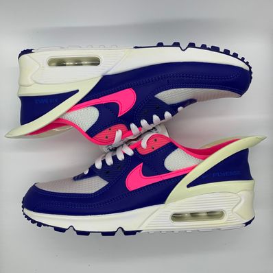 NIKE AIR MAX 90 FLYEASE "DEEP ROYAL BLUE/HYPER PINK"
