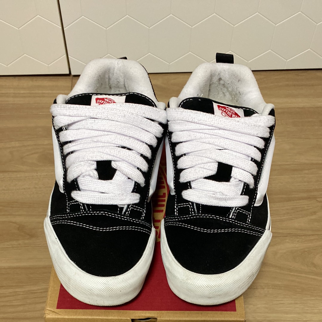 Vans Knu Skool Suede "Black/White"