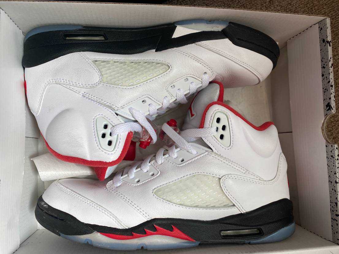 Nike GS Air Jordan 5 Retro "Fire Red" (2020)