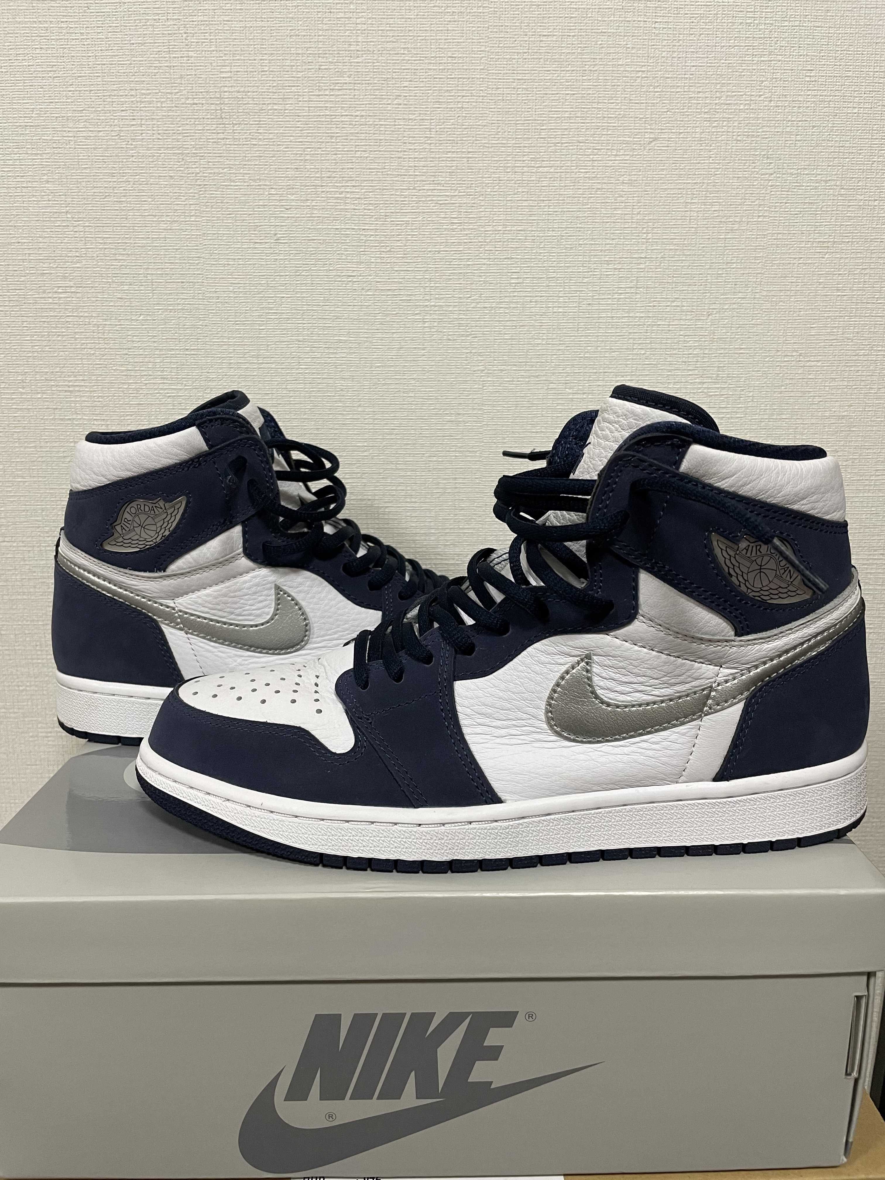 Nike Air Jordan 1 High OG CO.JP "White/Midnight Navy" (2020)(ブリーフケースなし)