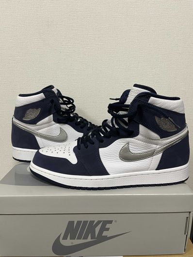 Nike Air Jordan 1 High OG CO.JP "White/Midnight Navy" (2020)(ブリーフケースなし)