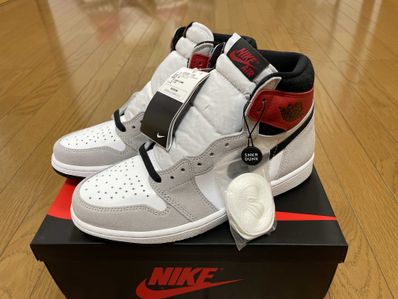 Nike Air Jordan 1 High OG "White/Black/Light Smoke Grey"