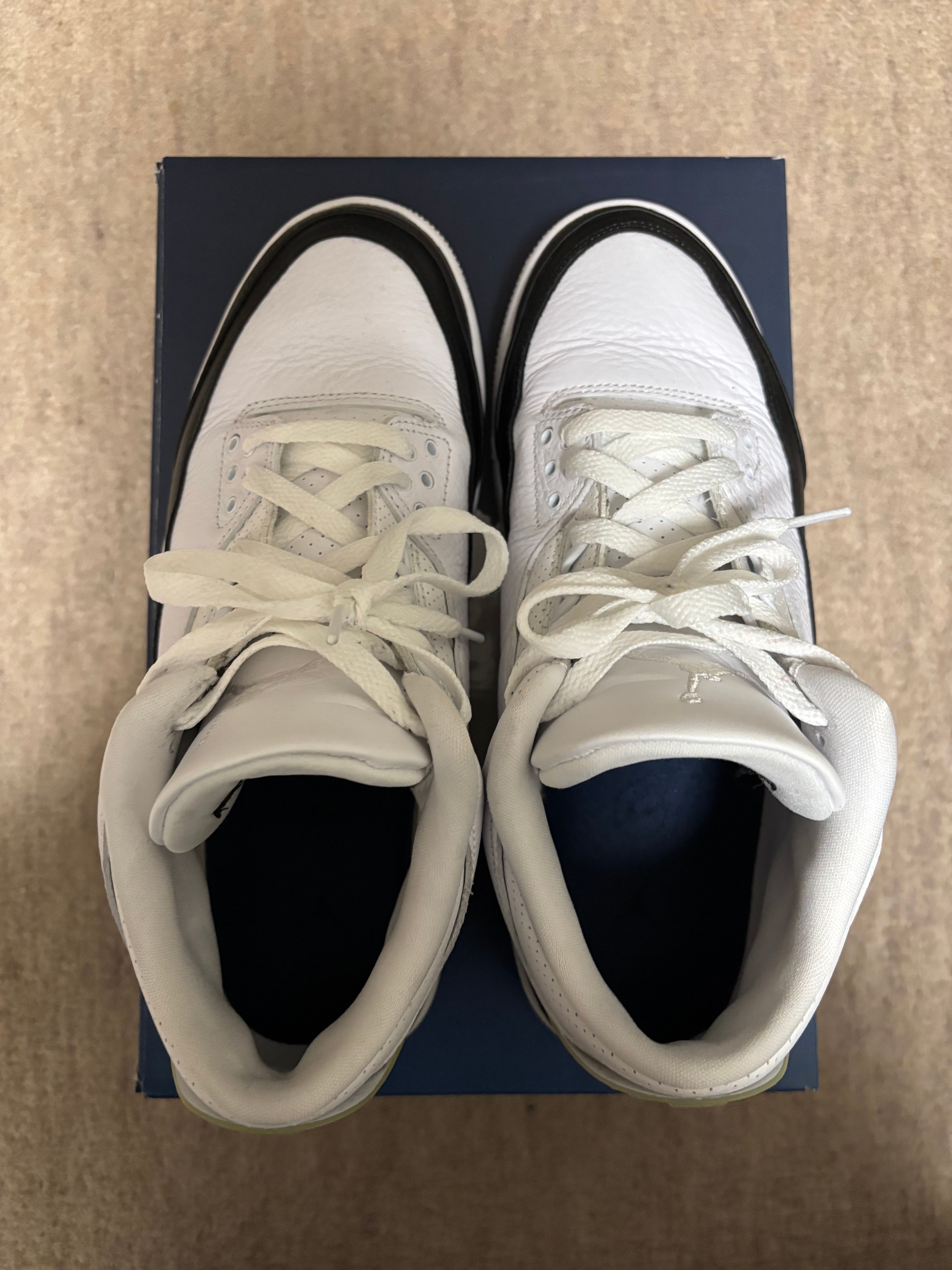 Fragment × Nike Air Jordan 3 "White/Black"