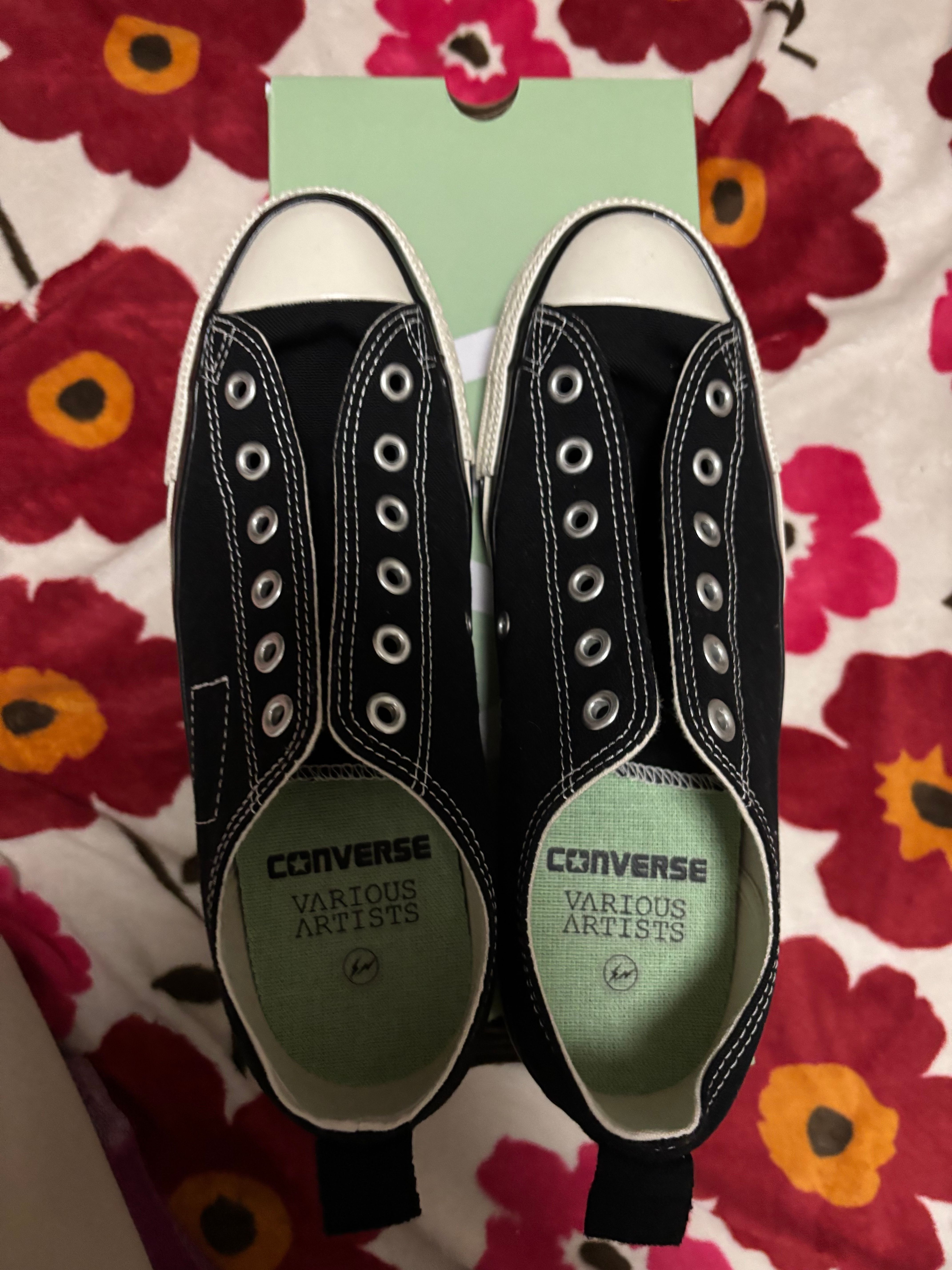 FRAGMENT × VA × Converse All Star OX "Black"