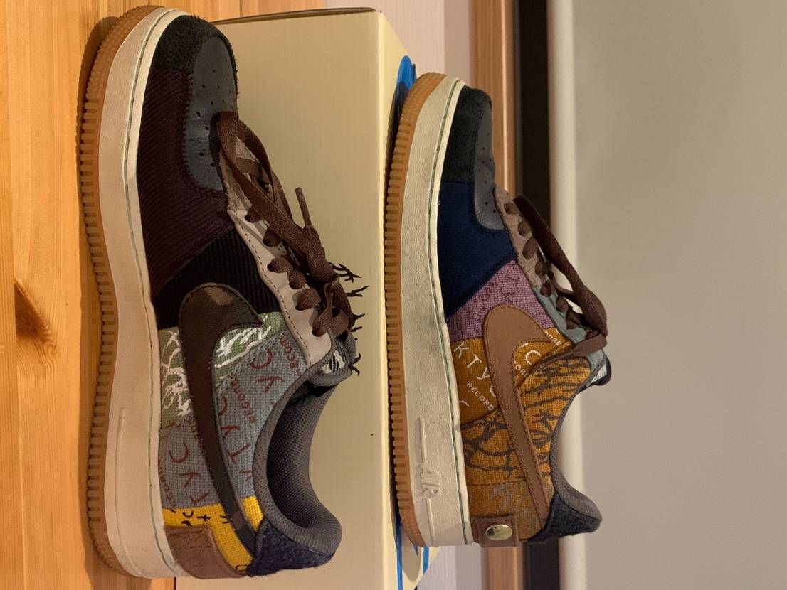 Travis Scott × Nike Air Force 1 Low Cactus Jack "Multi Color"